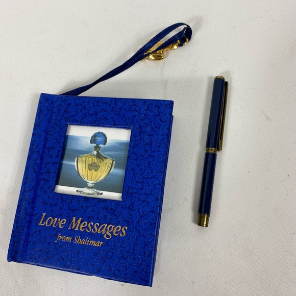 Love messages from Shalamar mini notepad with pen - Picture 13 of 13
